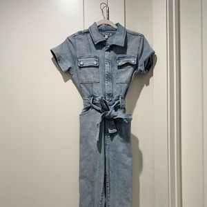 Good American Denim Jumpsuit
